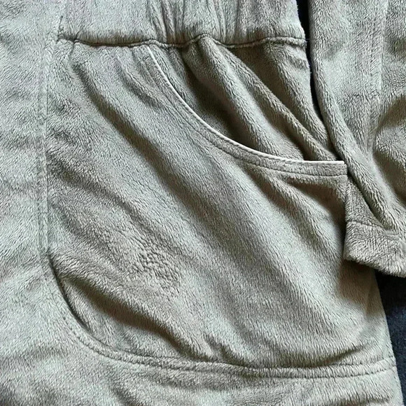 Vintage REVERSIBLE faux fur‎ hooded winter jacket XL cream Free Country - Picture 9 of 9